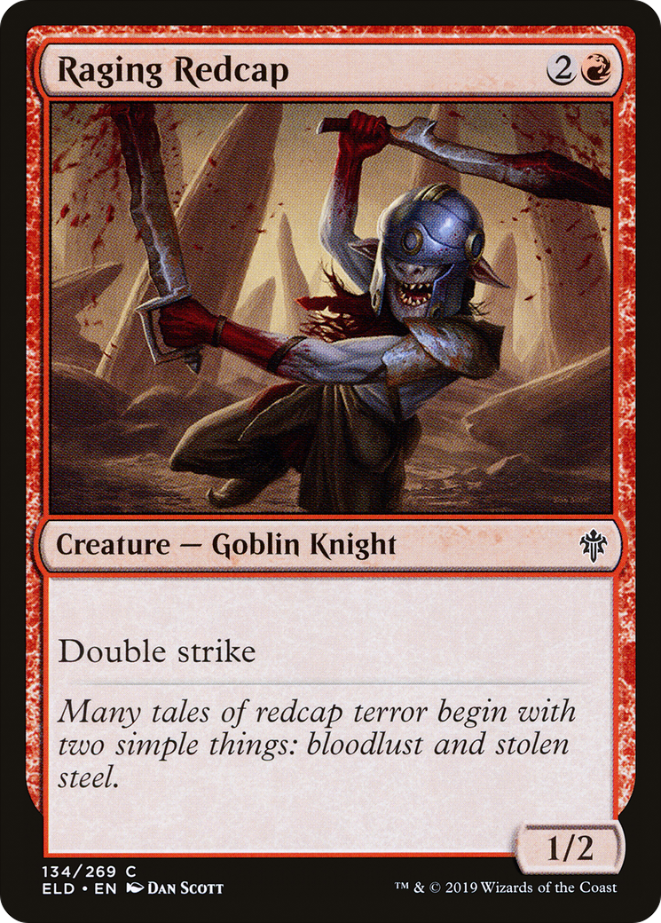Raging Redcap (ELD-134) [Throne of Eldraine] Foil MTG Single Wizards of the Coast
