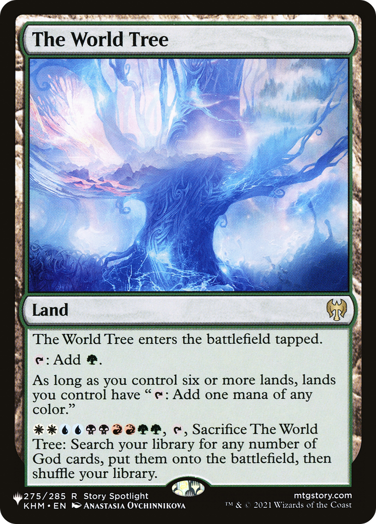 The World Tree (LIST-KHM-275) [Mystery Booster] The List MTG Single Wizards of the Coast
