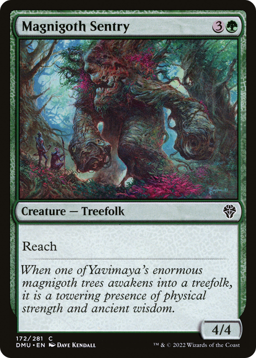 Magnigoth Sentry (DMU-172) [Dominaria United] MTG Single Wizards of the Coast
