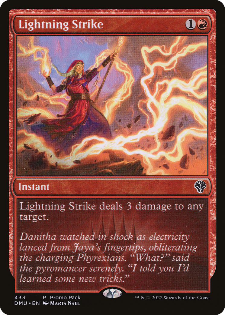 Lightning Strike (PPDMU-433) [Dominaria United] MTG Single Wizards of the Coast