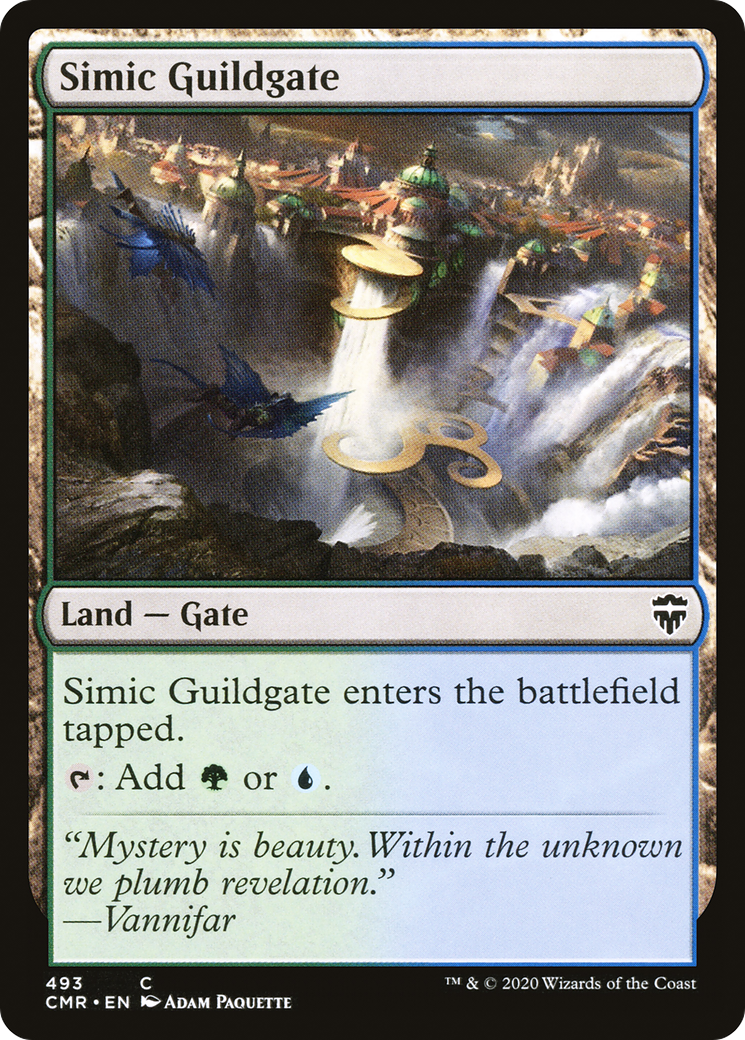 Simic Guildgate (CMR-493) [Commander Legends] MTG Single Wizards of the Coast