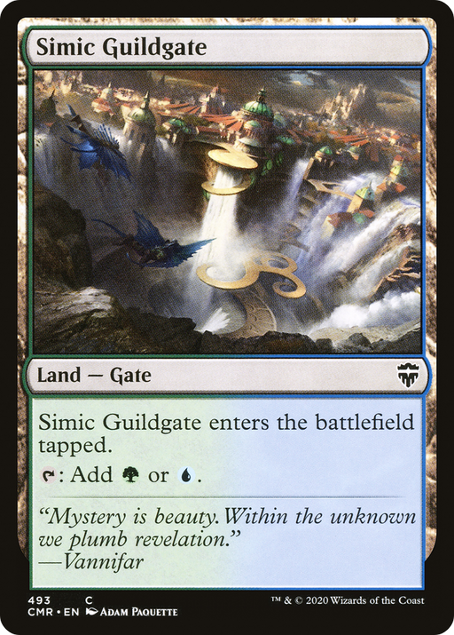 Simic Guildgate (CMR-493) [Commander Legends] MTG Single Wizards of the Coast