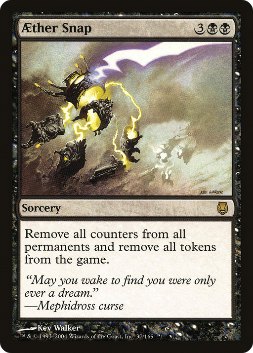 Aether Snap (DST-037) [Darksteel] MTG Single Wizards of the Coast