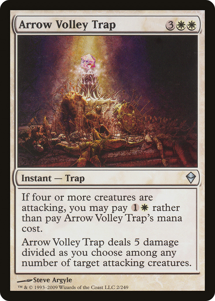 Arrow Volley Trap (ZEN-002) [Zendikar] Foil MTG Single Wizards of the Coast