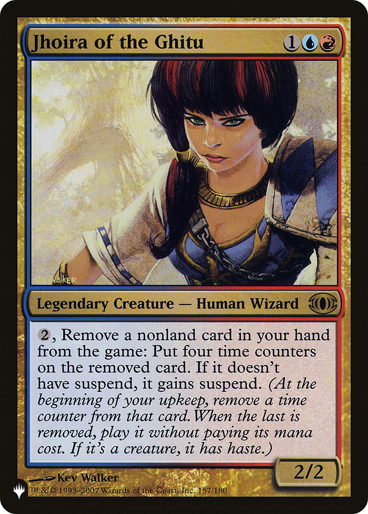 Jhoira of the Ghitu (FUT) (LIST-157/180) [Mystery Booster] The List MTG Single Wizards of the Coast