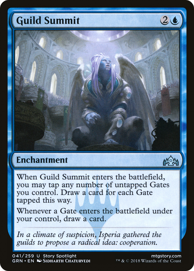 Guild Summit (GRN-041) [Guilds of Ravnica] MTG Single Wizards of the Coast