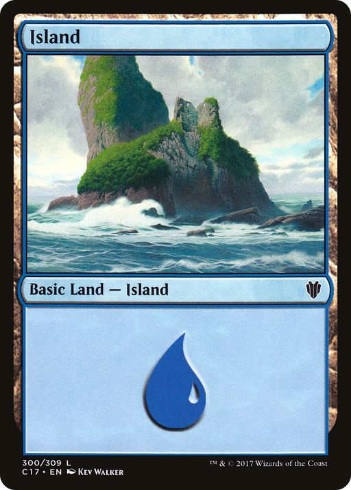 Island (C17-300) [Commander 2017] MTG Single Wizards of the Coast