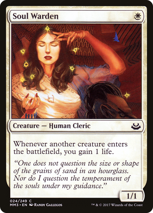Soul Warden (MM3-024) [Modern Masters 2017] MTG Single Wizards of the Coast