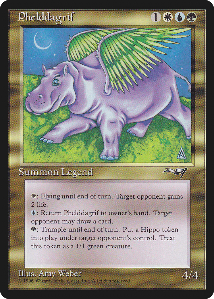 Phelddagrif (ALL-115) [Alliances] MTG Single Wizards of the Coast