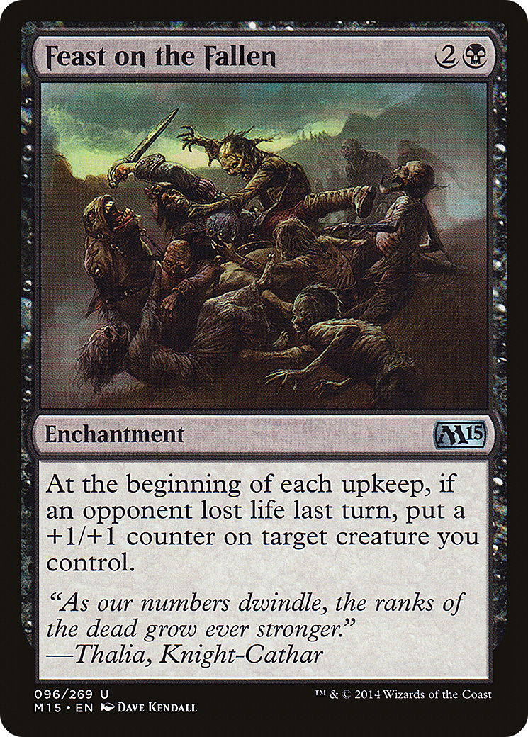 Feast on the Fallen (M15-096) [Magic 2015] Foil MTG Single Wizards of the Coast