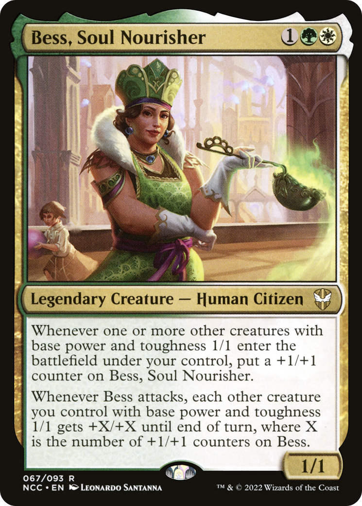 Bess, Soul Nourisher (NCC-067) [New Capenna Commander] MTG Single Wizards of the Coast