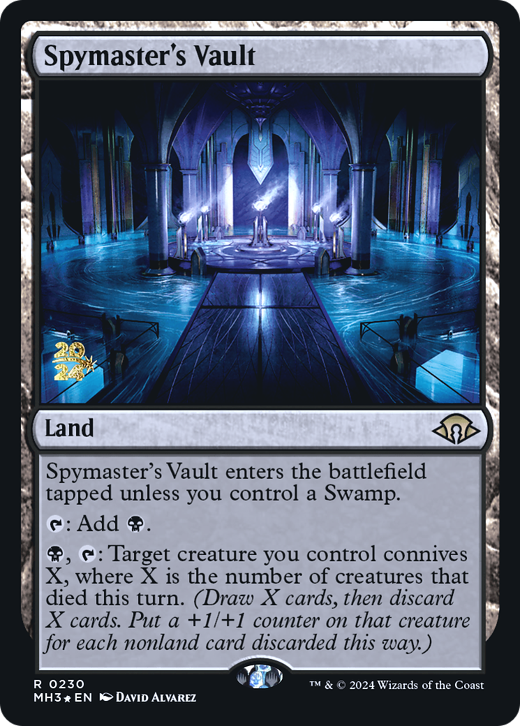 Spymaster's Vault (PRE-230) [Modern Horizons 3 Promos] Foil MTG Single Wizards of the Coast