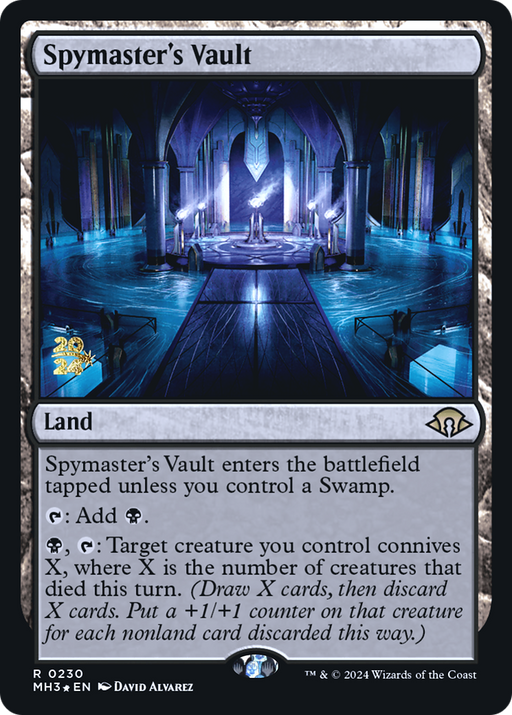 Spymaster's Vault (PRE-230) [Modern Horizons 3 Promos] Foil MTG Single Wizards of the Coast