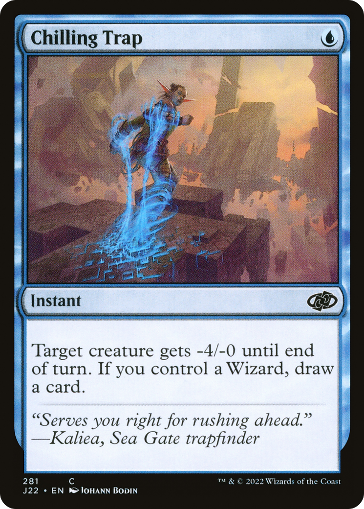 Chilling Trap (J22-281) [Jumpstart 2022] MTG Single Wizards of the Coast