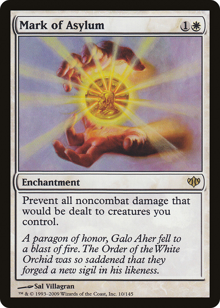 Mark of Asylum (CON-010) [Conflux] MTG Single Wizards of the Coast