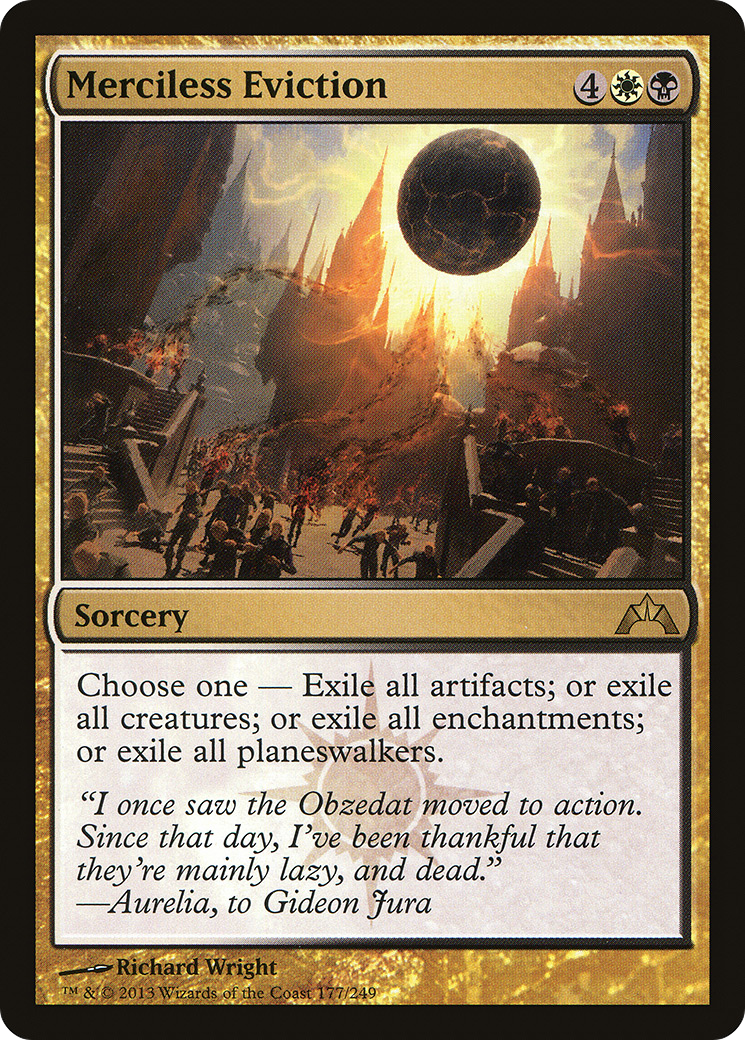 Merciless Eviction (GTC-177) [Gatecrash] MTG Single Wizards of the Coast