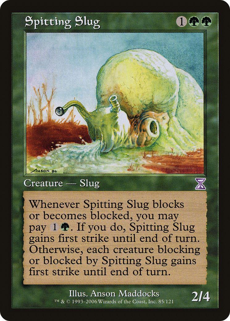Spitting Slug (TSB-085) [Time Spiral Timeshifted] MTG Single Wizards of the Coast