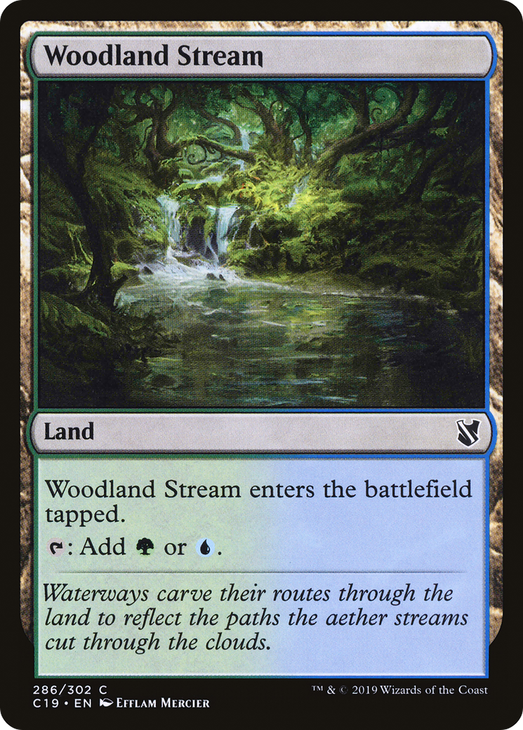Woodland Stream (C19-286) [Commander 2019] MTG Single Wizards of the Coast