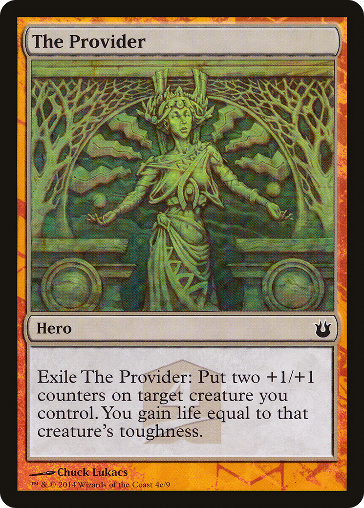 The Provider (HERO-) [Born of the Gods Hero's Path] MTG Single Wizards of the Coast