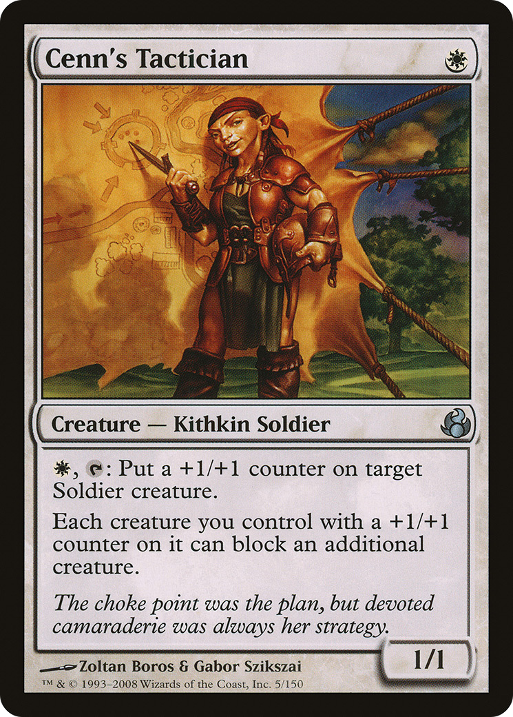 Cenn's Tactician (MOR-005) [Morningtide] Foil MTG Single Wizards of the Coast