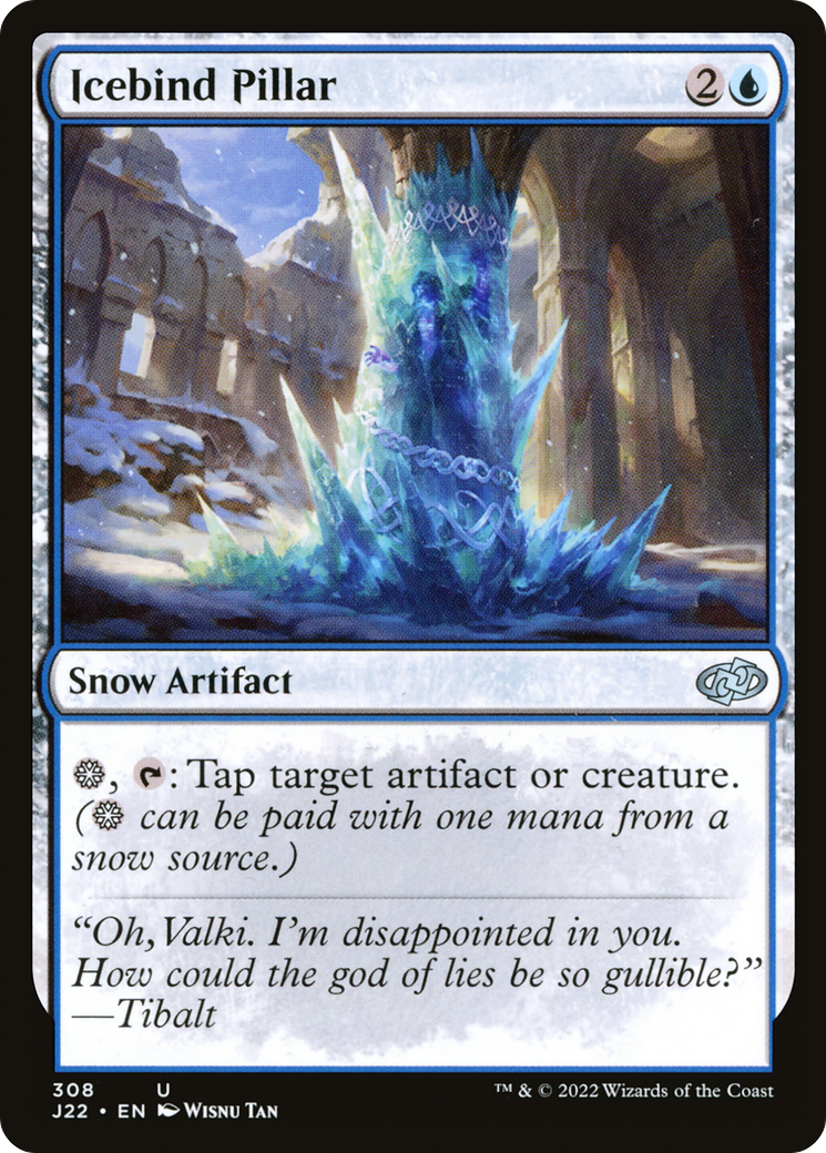 Icebind Pillar (J22-308) [Jumpstart 2022] MTG Single Wizards of the Coast