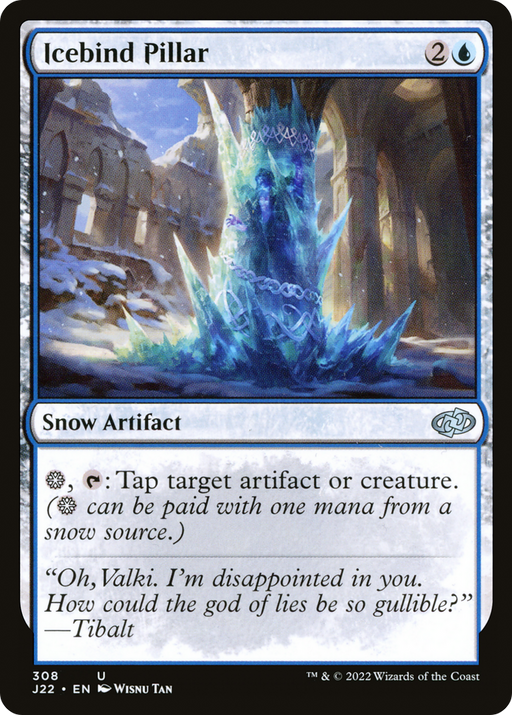 Icebind Pillar (J22-308) [Jumpstart 2022] MTG Single Wizards of the Coast