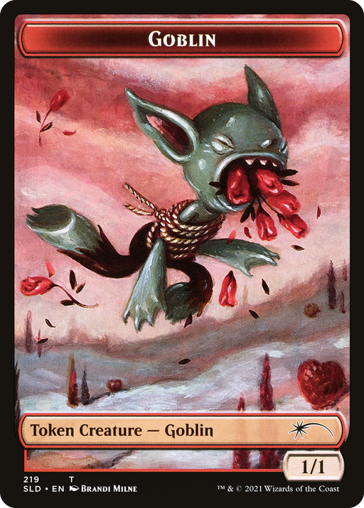 Goblin Token (SLD-219) [Secret Lair] Drop MTG Single Wizards of the Coast