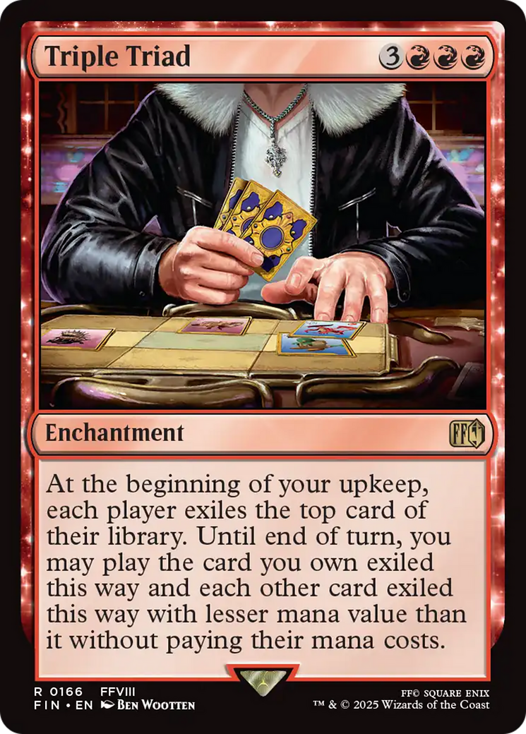 Triple Triad (FIN-166) [FINAL FANTASY] Foil MTG Single Wizards of the Coast