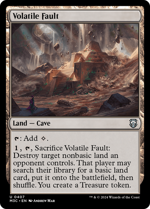 Volatile Fault (M3C-407) [Modern Horizons 3 Commander] MTG Single Wizards of the Coast