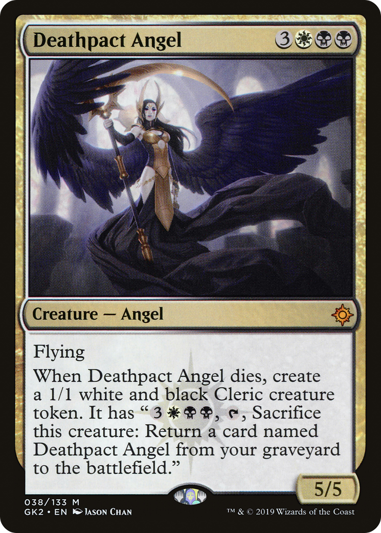 Deathpact Angel [Ravnica Allegiance Guild Kit] MTG Single Magic: The Gathering