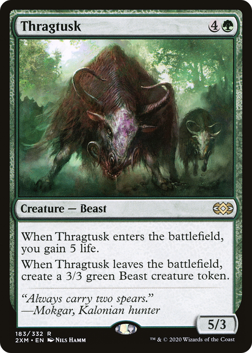 Thragtusk (2XM-183) [Double Masters] MTG Single Wizards of the Coast