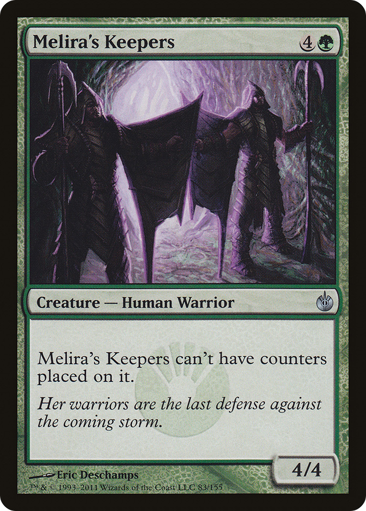 Melira's Keepers (MBS-083) [Mirrodin Besieged] Foil MTG Single Wizards of the Coast