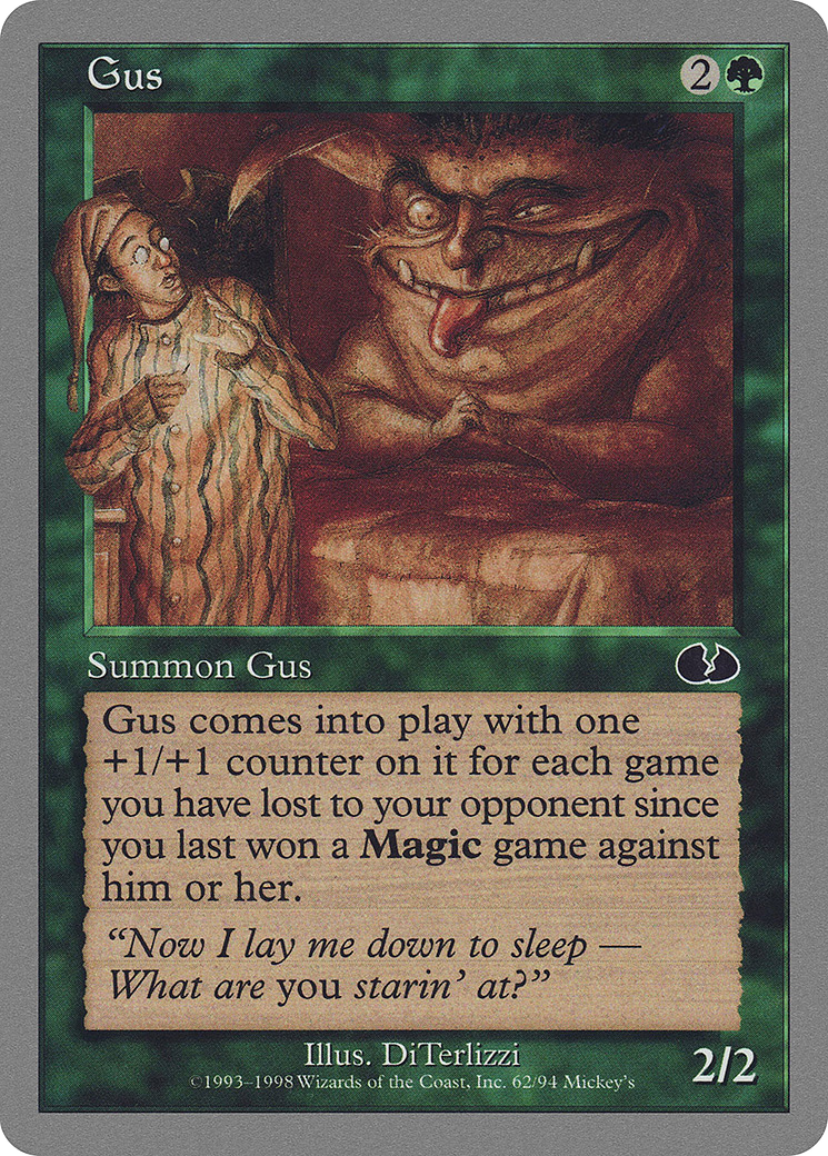 Gus (UGL-062) [Unglued] MTG Single Wizards of the Coast