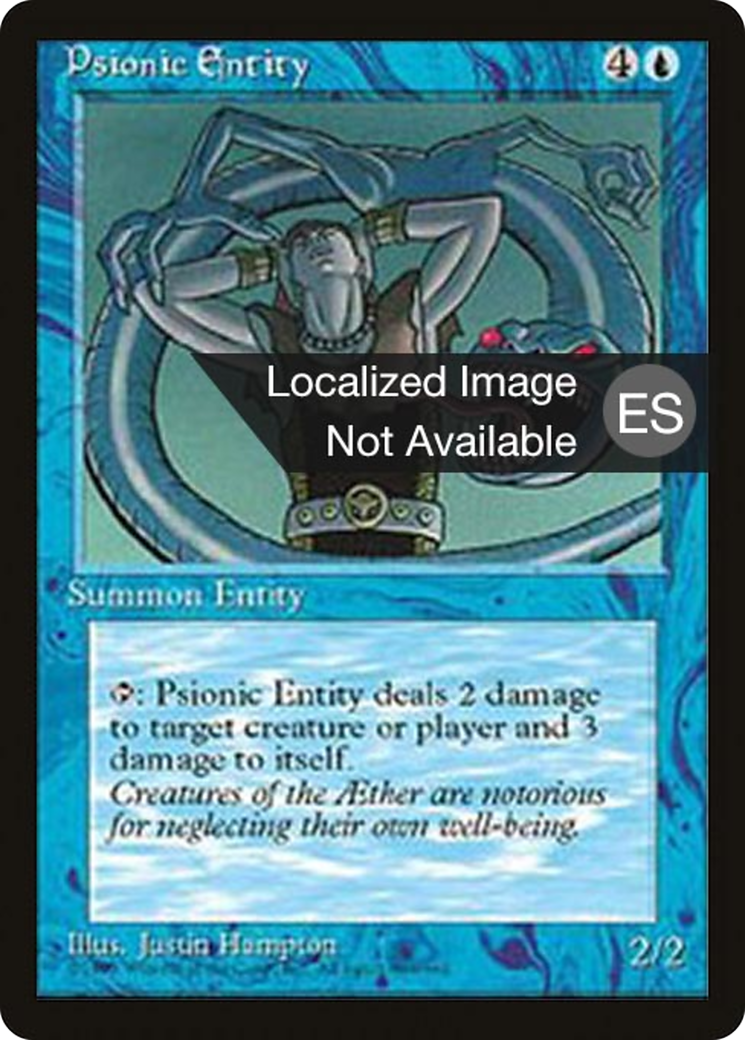 Psionic Entity (4BB-095) [Fourth Edition Foreign Black Border] MTG Single Wizards of the Coast