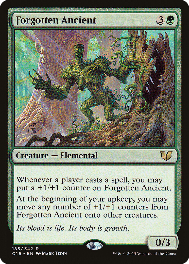 Forgotten Ancient (C15-185) [Commander 2015] MTG Single Wizards of the Coast