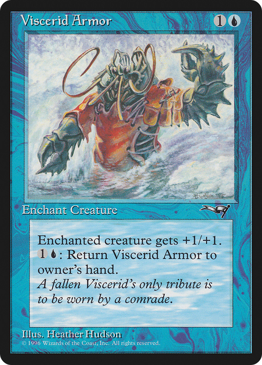 Viscerid Armor (ALL-41A) [Alliances] MTG Single Wizards of the Coast