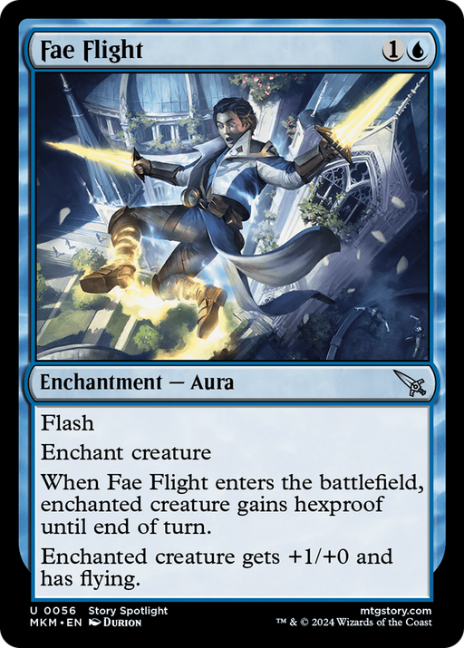 Fae Flight (MKM-056) [Murders at Karlov Manor] Foil MTG Single Wizards of the Coast