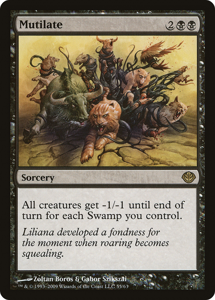 Mutilate (DDD-055) [Misc] Duel Decks: Garruk vs. Liliana MTG Single Wizards of the Coast