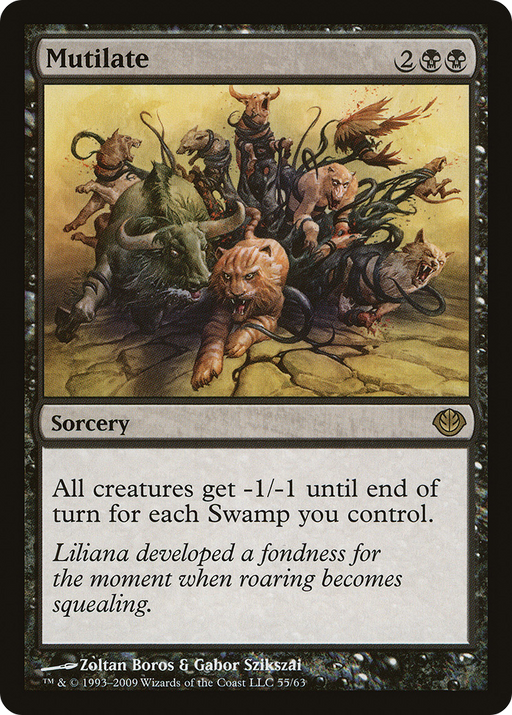 Mutilate (DDD-055) [Misc] Duel Decks: Garruk vs. Liliana MTG Single Wizards of the Coast