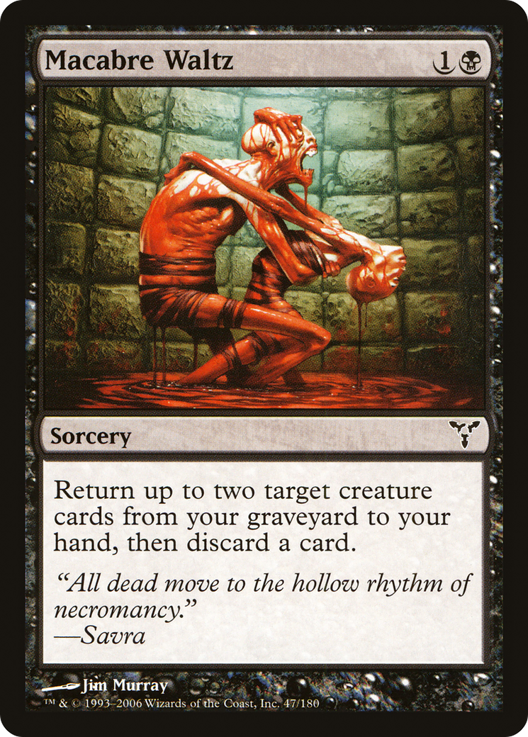 Macabre Waltz (DIS-047) [Dissension] Foil MTG Single Wizards of the Coast