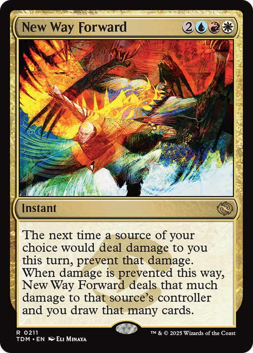 New Way Forward (TDM-211) [Tarkir: Dragonstorm] Foil MTG Single Wizards of the Coast