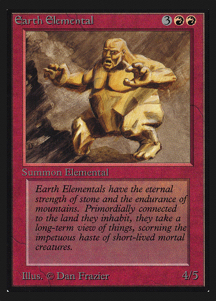 Earth Elemental (CED-145) [Collectors' Edition] MTG Single Wizards of the Coast