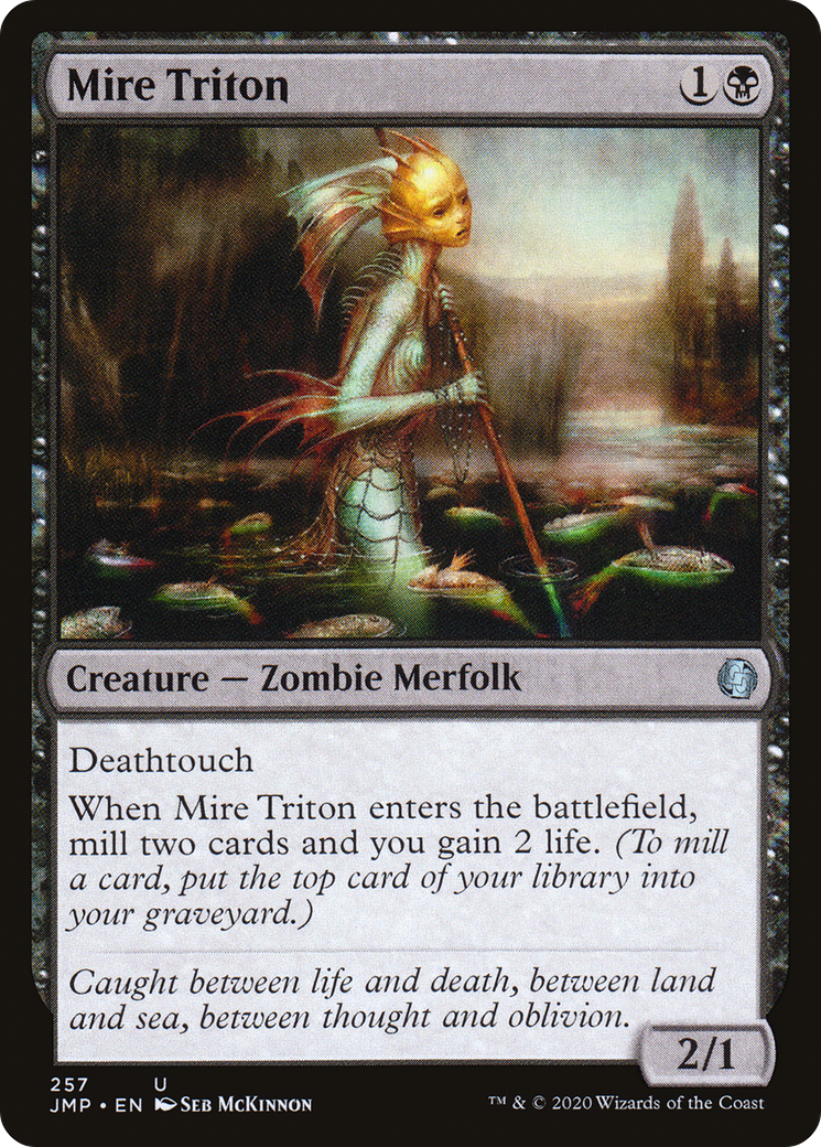 Mire Triton (JMP-257) [Jumpstart] MTG Single Wizards of the Coast