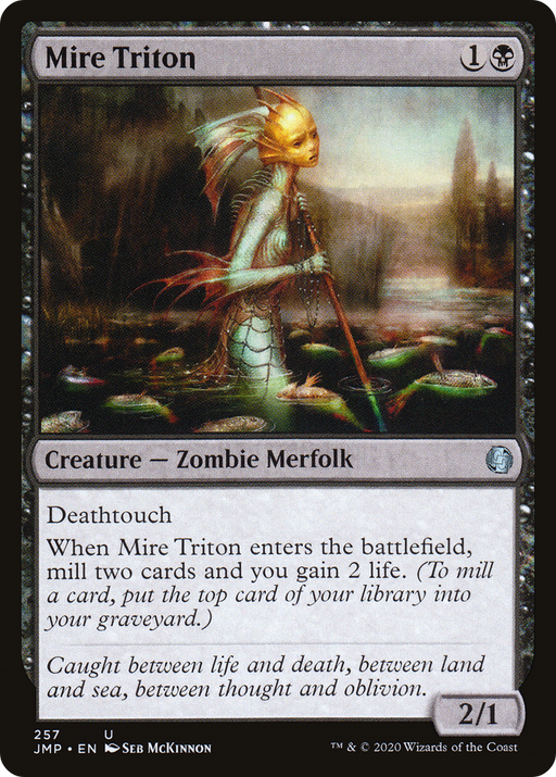 Mire Triton (JMP-257) [Jumpstart] MTG Single Wizards of the Coast