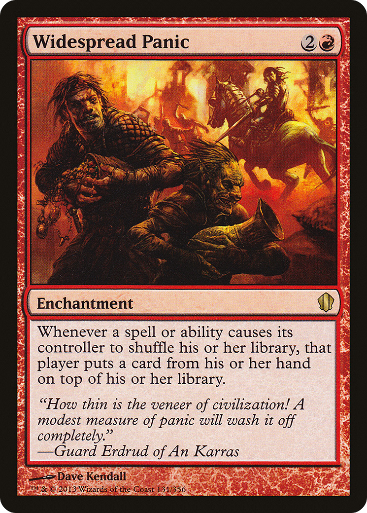 Widespread Panic (C13-131) [Commander 2013] MTG Single Wizards of the Coast