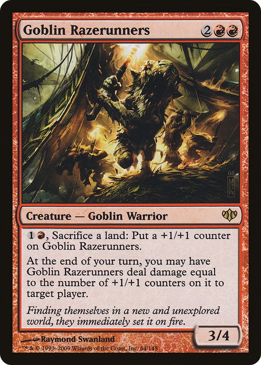 Goblin Razerunners (CON-064) [Conflux] MTG Single Wizards of the Coast