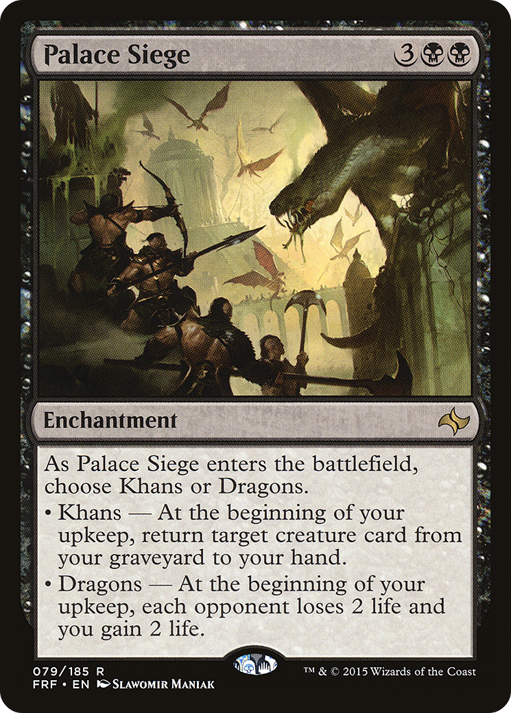 Palace Siege (FRF-079) [Fate Reforged] Foil MTG Single Wizards of the Coast
