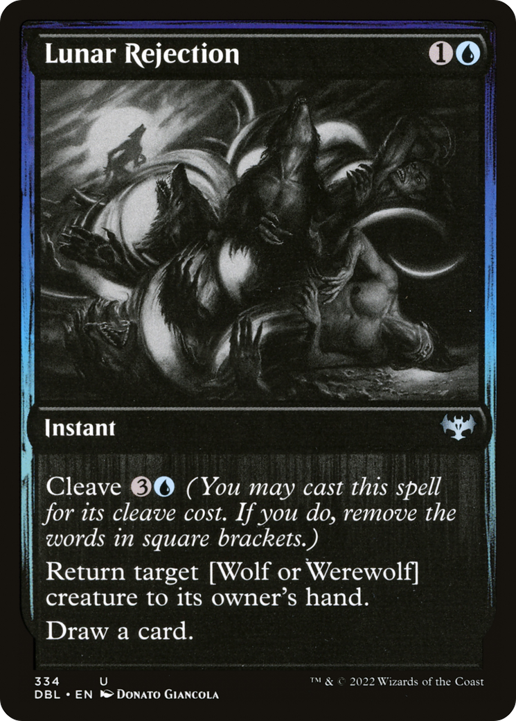 Lunar Rejection (DBL-334) [Innistrad: Double Feature] MTG Single Wizards of the Coast