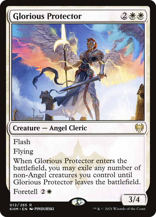 Glorious Protector (KHM-012) [Kaldheim] MTG Single Wizards of the Coast