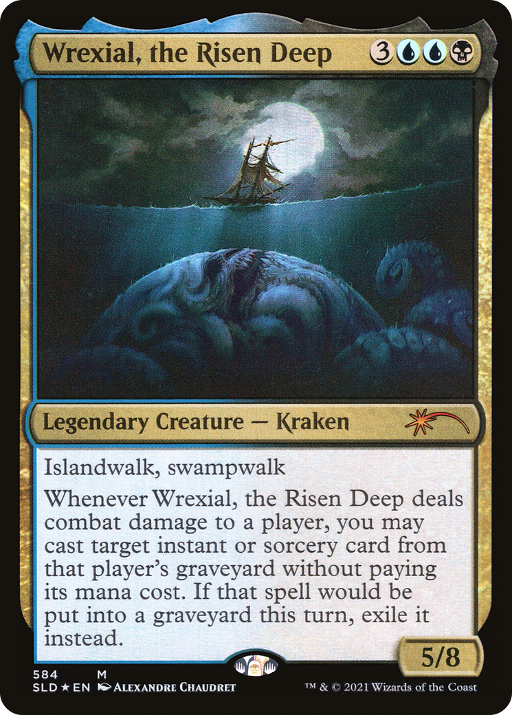 Wrexial, the Risen Deep (SLD-584) [Secret Lair] Drop Foil MTG Single Wizards of the Coast